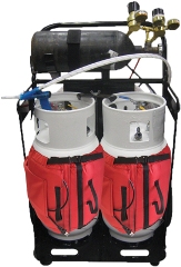 Large Foam Cylinder Wrap Warmer Set (2 wraps)